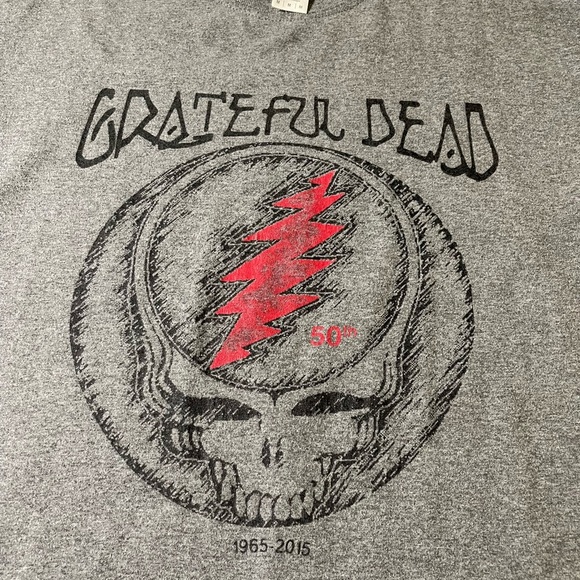 Grateful Dead Short Sleeve Tee Gildan Gray - Picture 6 of 8